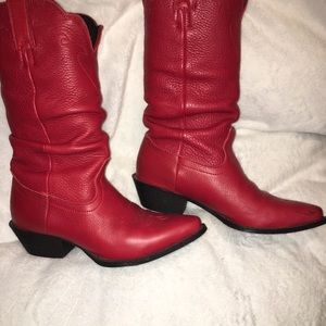 Nocona Slouchy Western Cowboy Leather Boots -Sz 5B